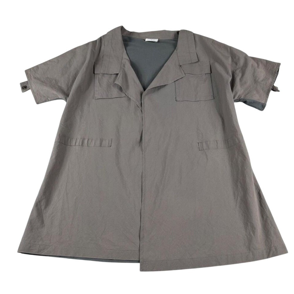 Rivamonti Short Sleeve Jacket Women M Brown Utility Gorpcore Made in Italy